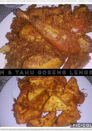 Foto resep Ayam Kampung & Tahu Goreng Lengkuas