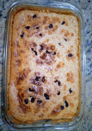 Una foto de Torta de pan tipo quesillo