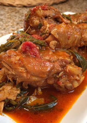 A picture of Chile Chicken Stew.