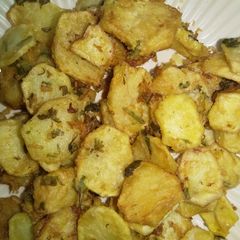 A picture of Potato Bhajia.