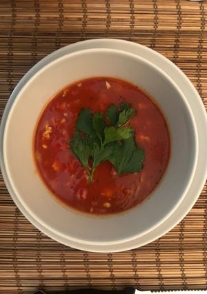 Foto resep Simple Tomatensoep (Sup Tomat Simpel)