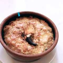 A picture of Pastel de jaiba 🦀.