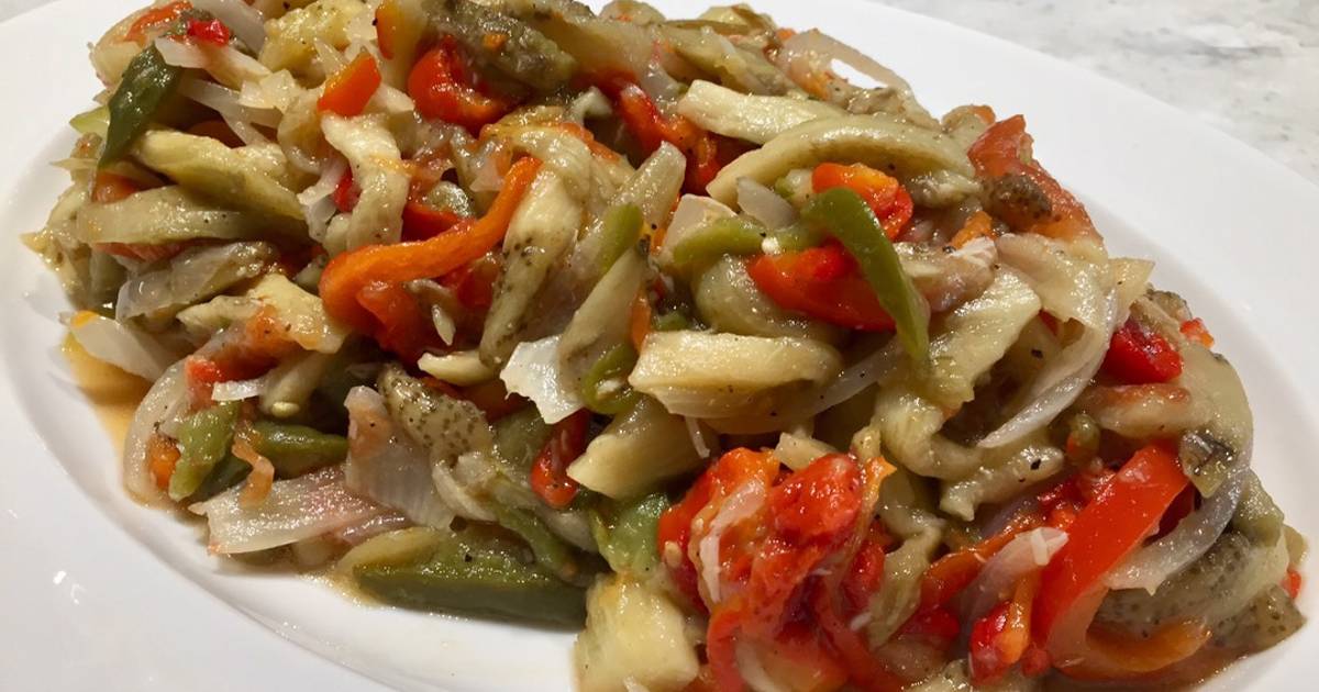 Escalivada Spanish Scalded Vegetable Salad Recipe by Sonia Cookpad