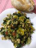 Ensalada caliente de sobritas