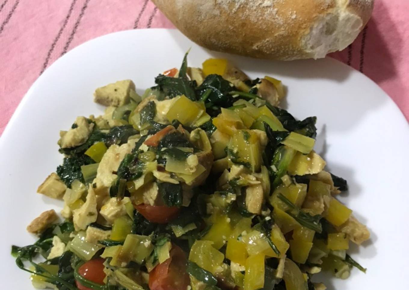 Ensalada caliente de sobritas