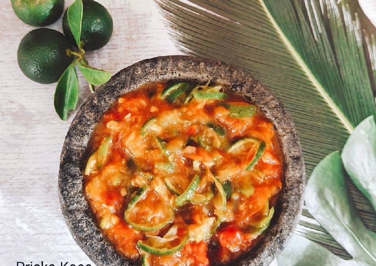 Resep Sambal Kulit Jeruk Songkit yang Lezat Sekali