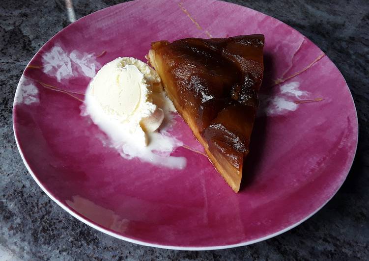 Tarta tatin de manzana
