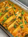 One Pan Potsticker Bake