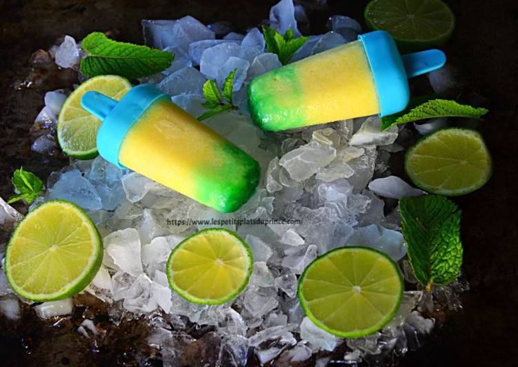 La Recette Pas à Pas Popsicle mojito