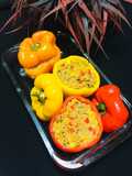 Pimientos rellenos con Quinua (Quinoa)