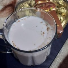 A picture of Chocolate milk shake.
