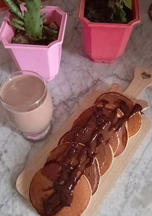 صورة لوصفة بان كيك🥞😋