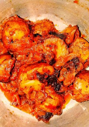 A picture of Kashmiri Alur Dom | Ramadan Special.