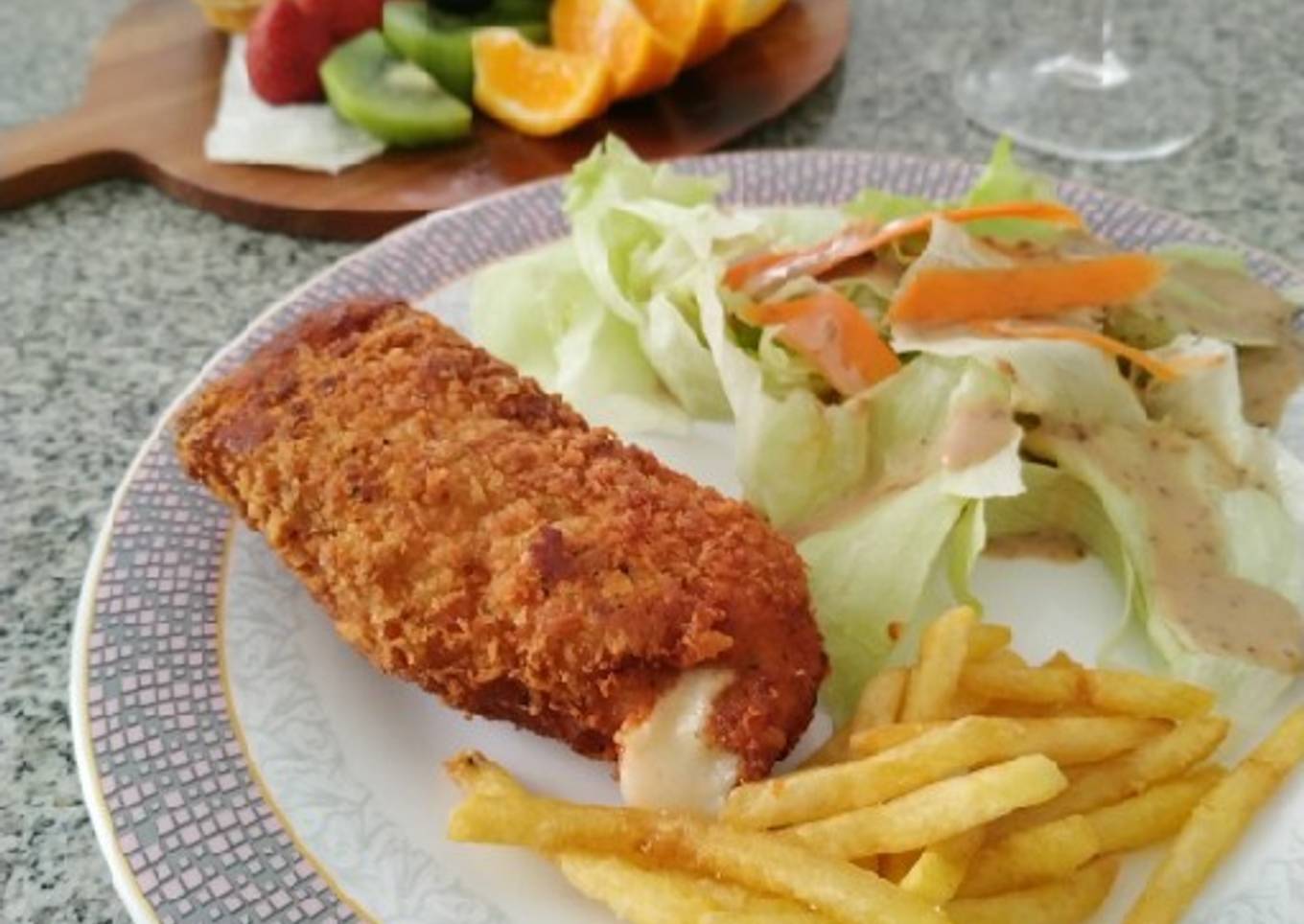 Chicken Corden Bleu- Ayam goreng enaak