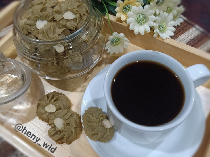 Yuk intip, Resep buat Green Tea Almond Cookies dijamin nagih banget