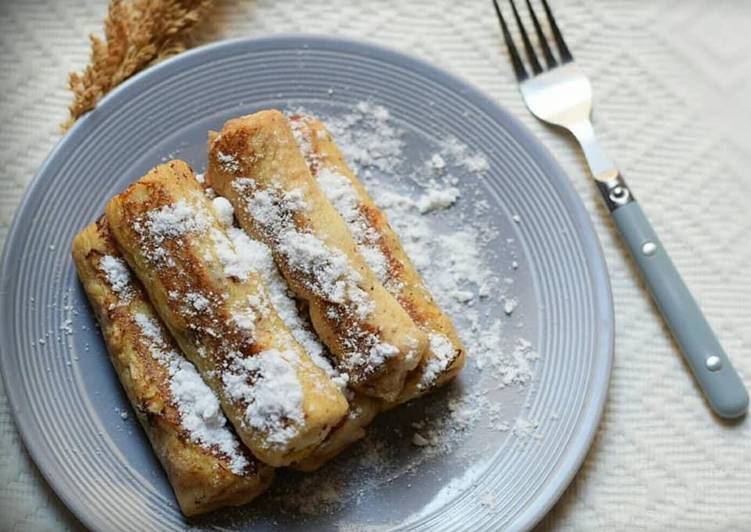 Langkah Mudah untuk Menyiapkan Nutella French Toast, Lezat