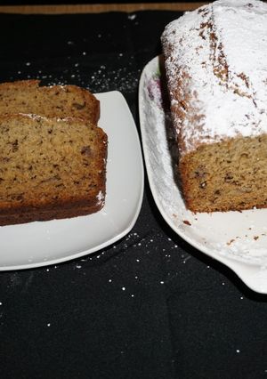 A picture of Banana Walnut Bread, Jon Style.