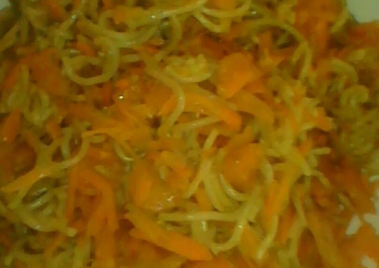 Carrot spaghetti jollof reciepe2
