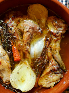 Una foto de Conejo en escabeche