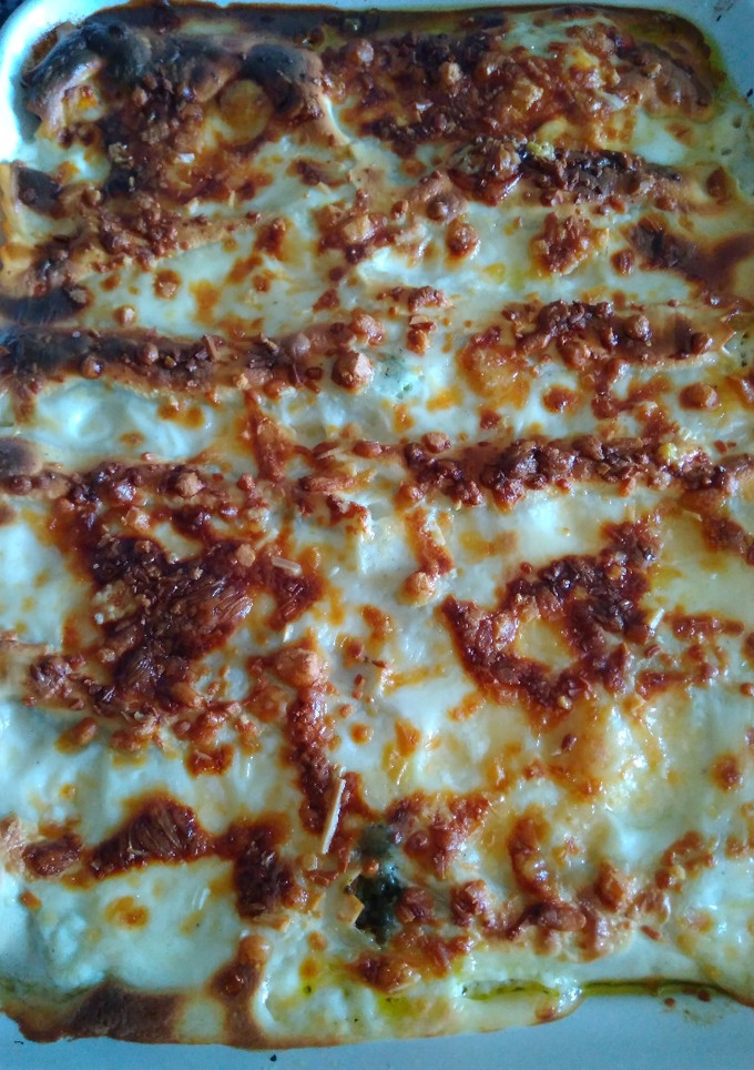 Una foto de Canelones de verduras