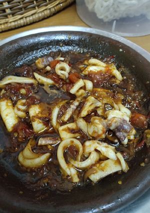 Foto resep Gamik Cumi khas Bontang