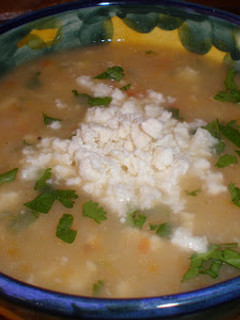 Una foto de Locro, sopa colombiana de patata