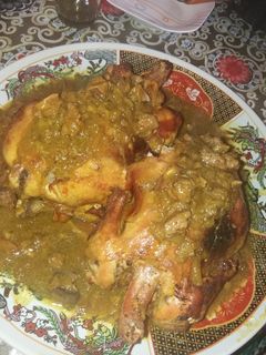 صورة لوصفة دجاج المغربي محمر