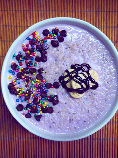 Una foto de Desayuno kids avena 🙋♂️