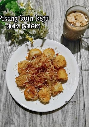 Foto resep Pisang Koin Keju Gula Palem