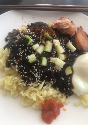 Foto resep Jjjajangmyoun Ramen