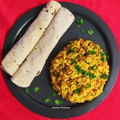 A picture of Paneer Bhurji.