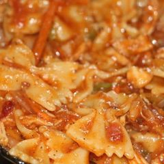 Juicy pasta A picture of Juicy pasta.
