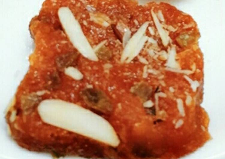 Carrot barfi
