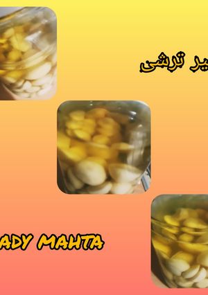 عکسی از دستور سیر ترشی