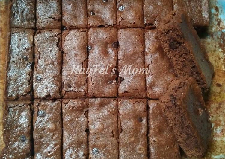 Cara Buat Brownies Panggang Chocolatos enak dan mudah