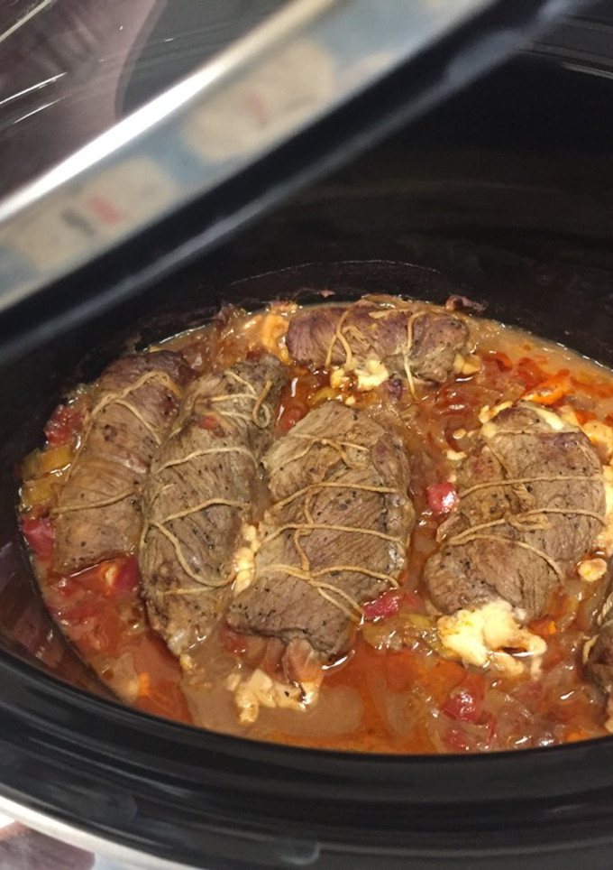 Una foto de Rollitos de solomillo de ternera