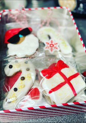 Una foto de Galletas de Navidad 🎄🎁 sin lactosa y sin huevo 💃💃