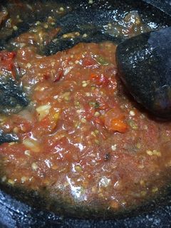 Foto resep Sambel pecel ayam