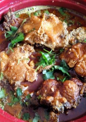 A picture of Fish curry.