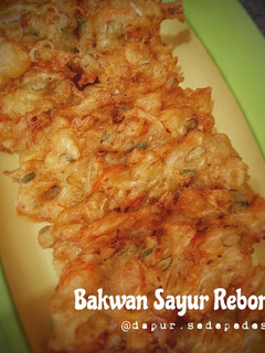 Foto resep Bakwan Sayur + Rebon