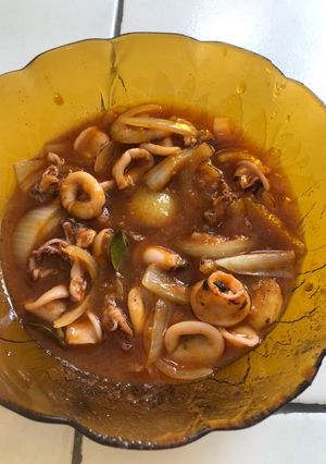 Foto resep Cumi Saus Padang