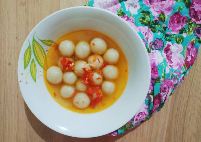 Resep Cilok Goang Kuah Pedas Oleh Winads Cookpad