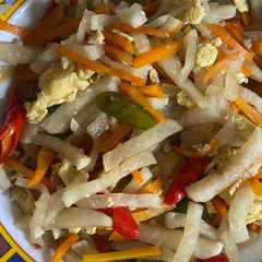 รูปของ 4. Tumis Lobak, Telur, Wortel