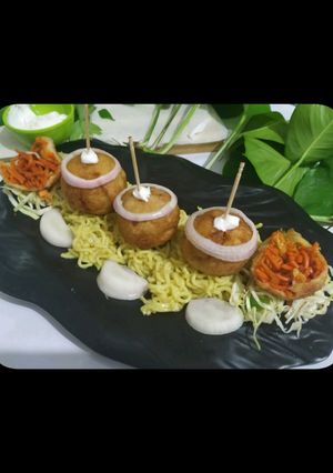 A picture of Noodles Balls.