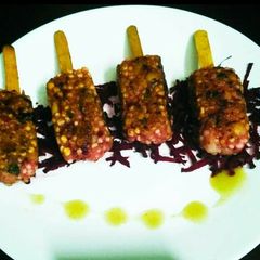 A picture of Tawa sabudana kabab.
