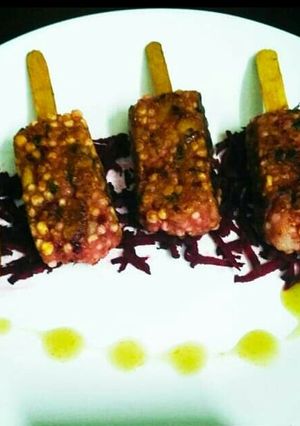 A picture of Tawa sabudana kabab.