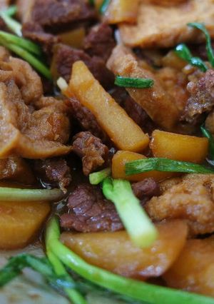 Foto resep Tantang (Tahu keNtang) Daging Kecap 😊