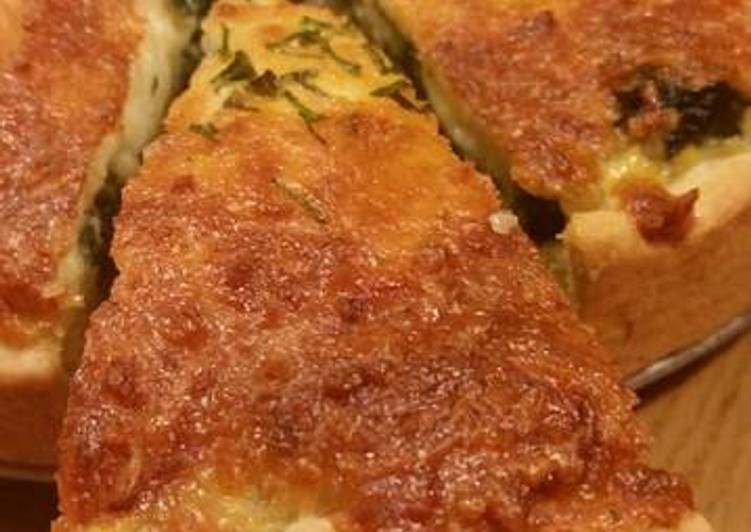 Spinatquiche mit Feta