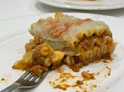 Una foto de cena de navidad vegetariana