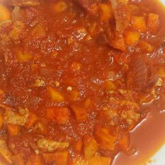 Carrot sauce A picture of Carrot sauce.